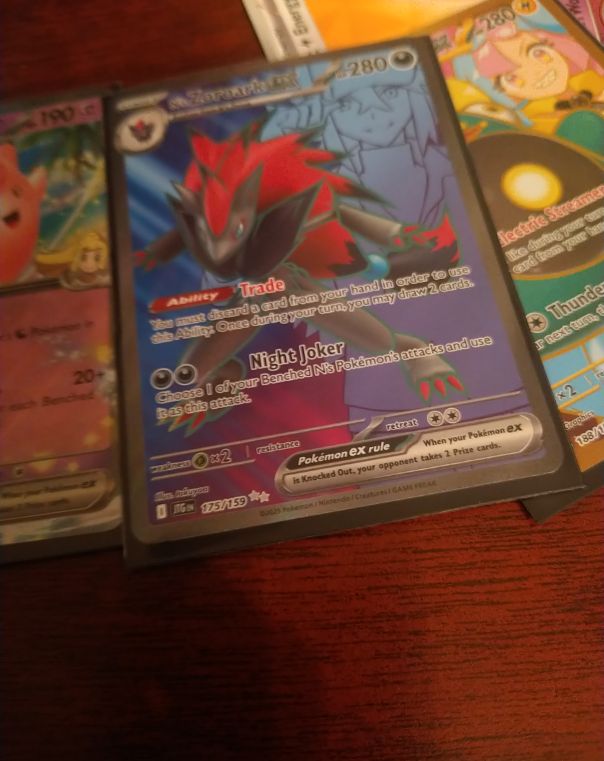 2023 Pokémon Journey Together #175 N's Zoroark ex — front