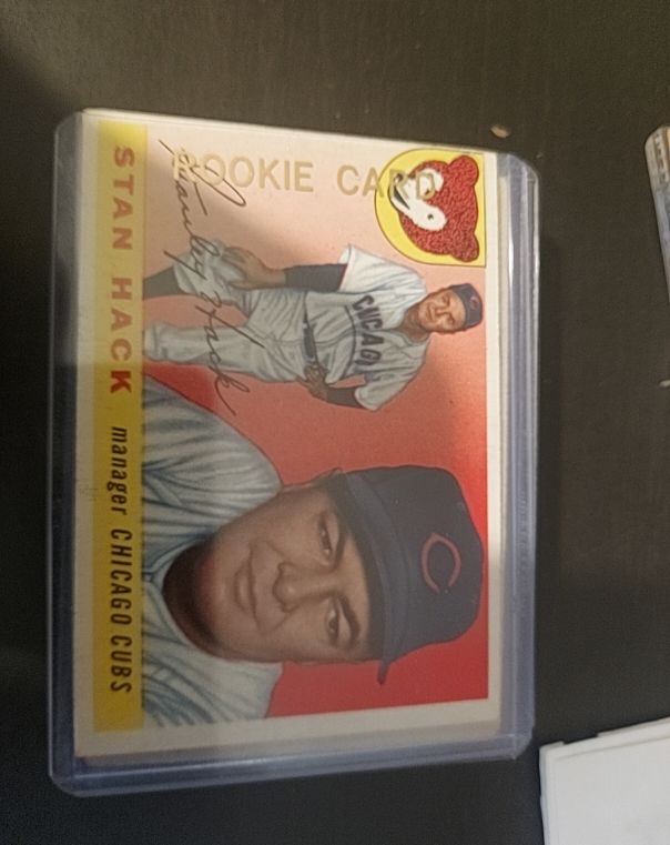1955 Topps #6 Stan Hack — front