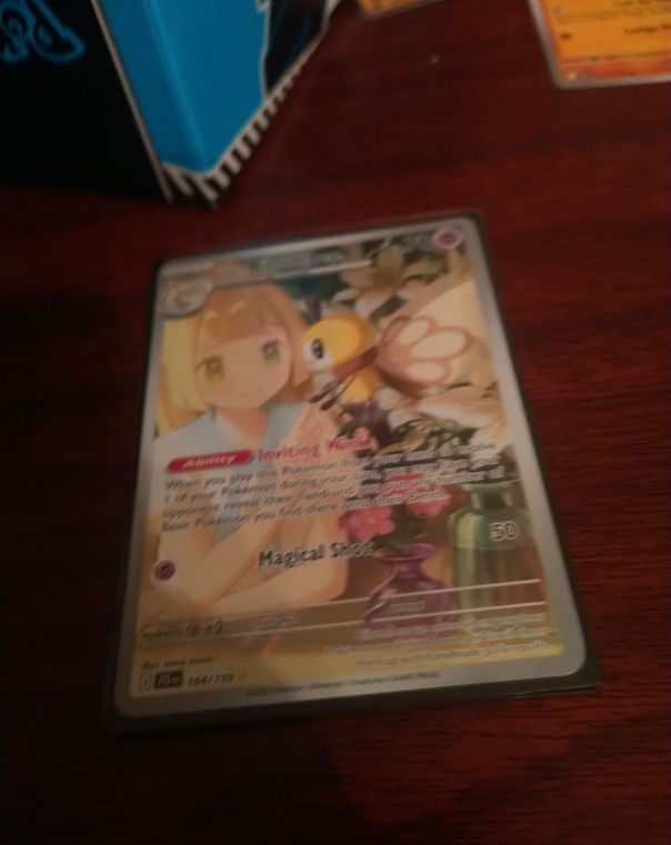 2023 Pokémon Journey Together #164 Lillie's Ribombee — front