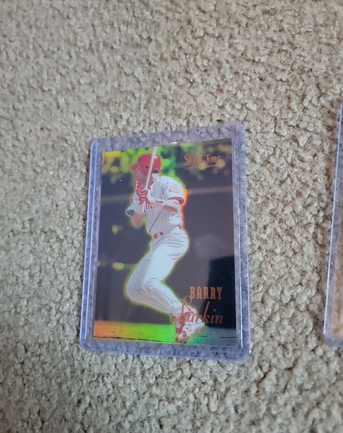 1995 Select Certified #27 Barry Larkin — front