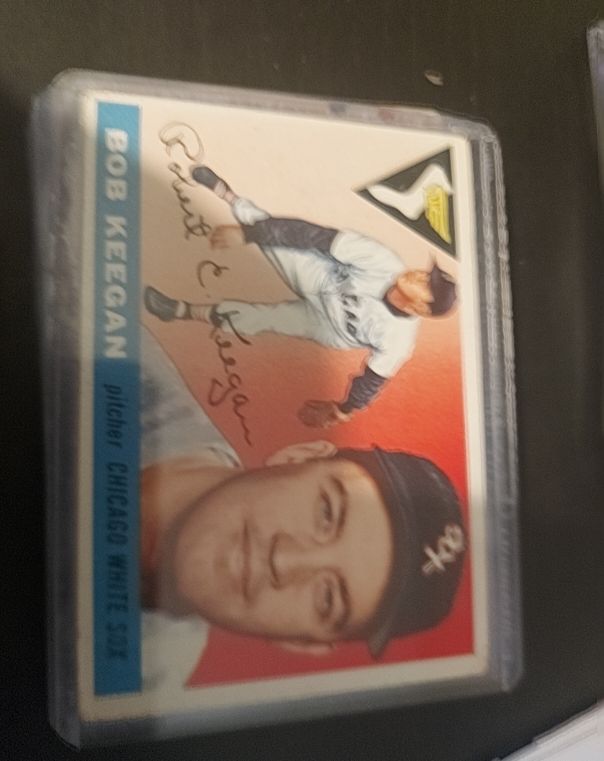 1955 Topps #10 Bob Keegan — front