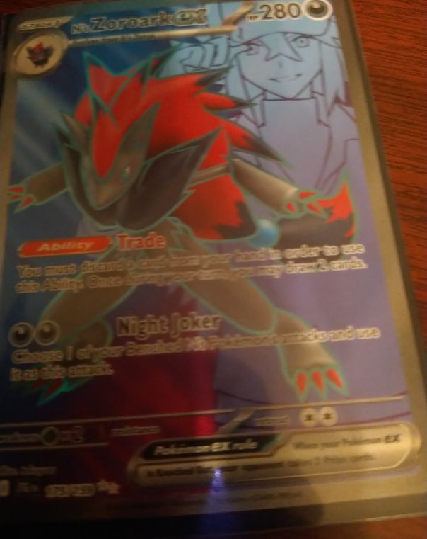 2025 Pokémon TCG #175 N's Zoroark EX — front