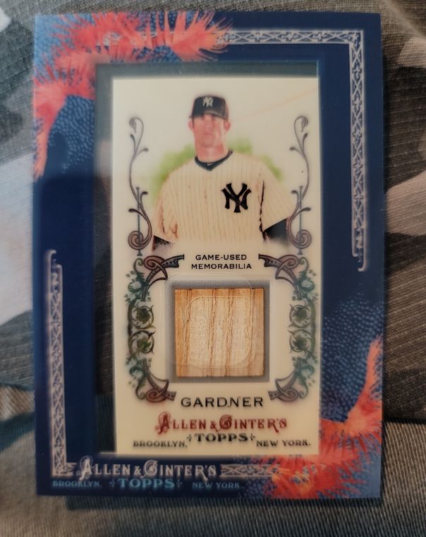 2011 Topps Allen & Ginter #AGR-GAR Gardner — front