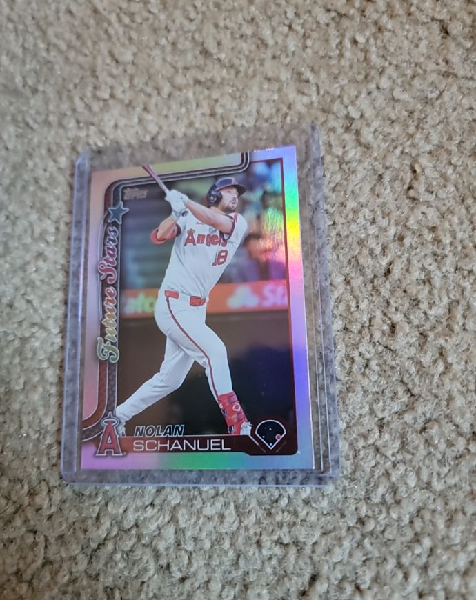 2025 Topps Series 1 #210 Nolan Schanuel — front