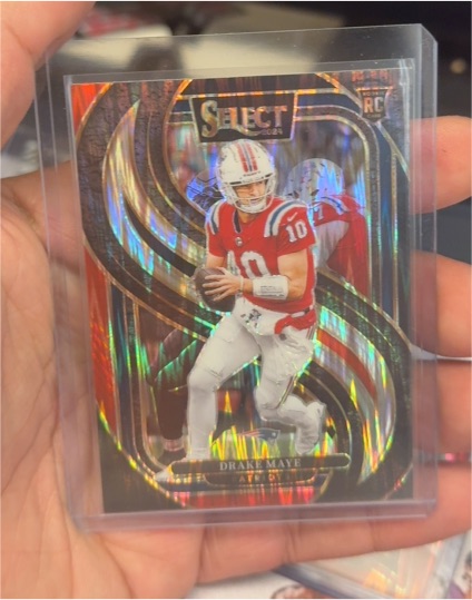 2024 Panini Select Premier Level #113 Drake Maye — front