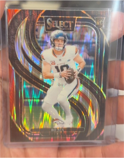 2024 Panini Select Premier Level #117 Bo Nix — front