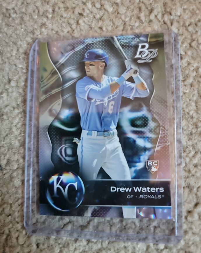 2023 Bowman Platinum #24 Drew Waters — front