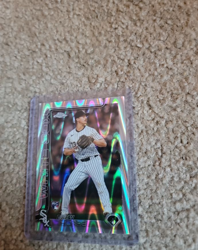 2025 Topps Chrome #275 Drew Thorpe — front