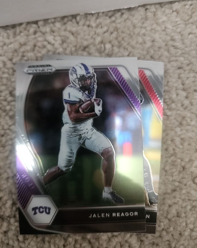 2021 Panini Prizm Draft Picks #72 Jalen Reagor — front