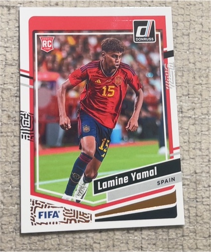 2023-24 Panini Donruss FIFA #54 Lamine Yamal — front