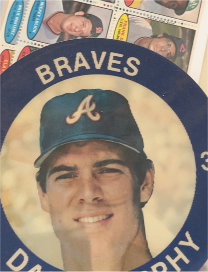 1984 7-Eleven Slurpee Super Star Sports Coins #3 Dale Murphy — front