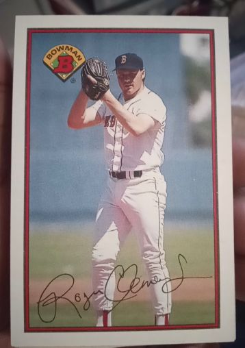 1989 Bowman #26 Roger Clemens — front