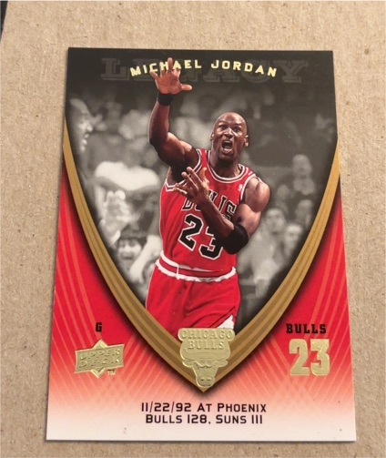 2008-09 Upper Deck Michael Jordan Legacy #609 Michael Jordan — front