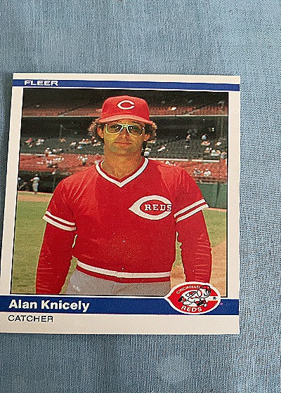 1984 Fleer #473 Alan Knicely — front