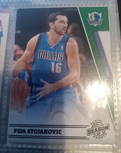 2010-11 Panini Season Update Peja Stojakovic — front