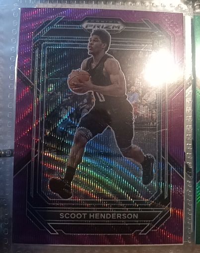 2023-24 Panini Prizm Draft Picks #24 Scoot Henderson — front