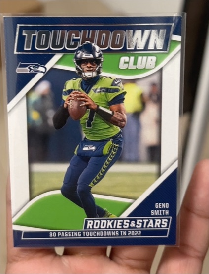 2023 Panini Rookies & Stars Touchdown Club #TD-4 Geno Smith — front