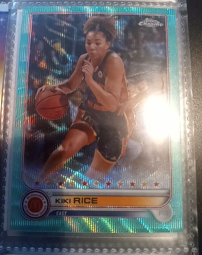 2022 Topps Chrome McDonald's All American #34 Kiki Rice — front