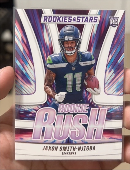 2023 Panini Rookies & Stars Rookie Rush #RR-9 Jaxon Smith-Njigba — front