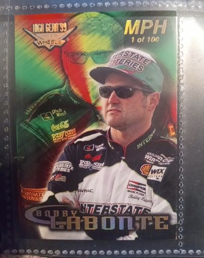 1999 Wheels High Gear #6 Bobby Labonte — front