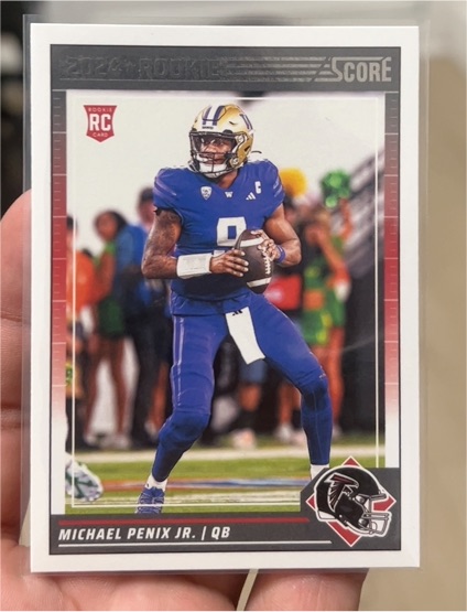 2024 Panini Score #323 Michael Penix Jr. — front