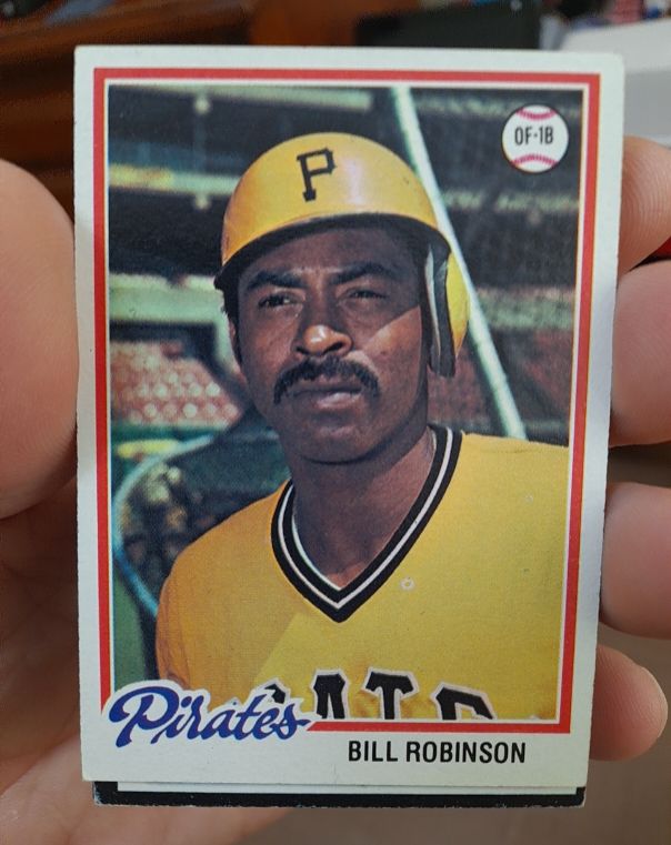 1978 Topps #455 Bill Robinson — front