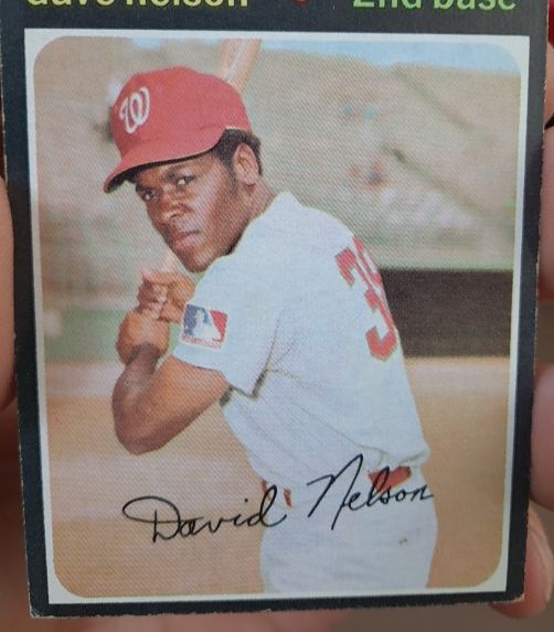 1971 Topps #241 Dave Nelson — front