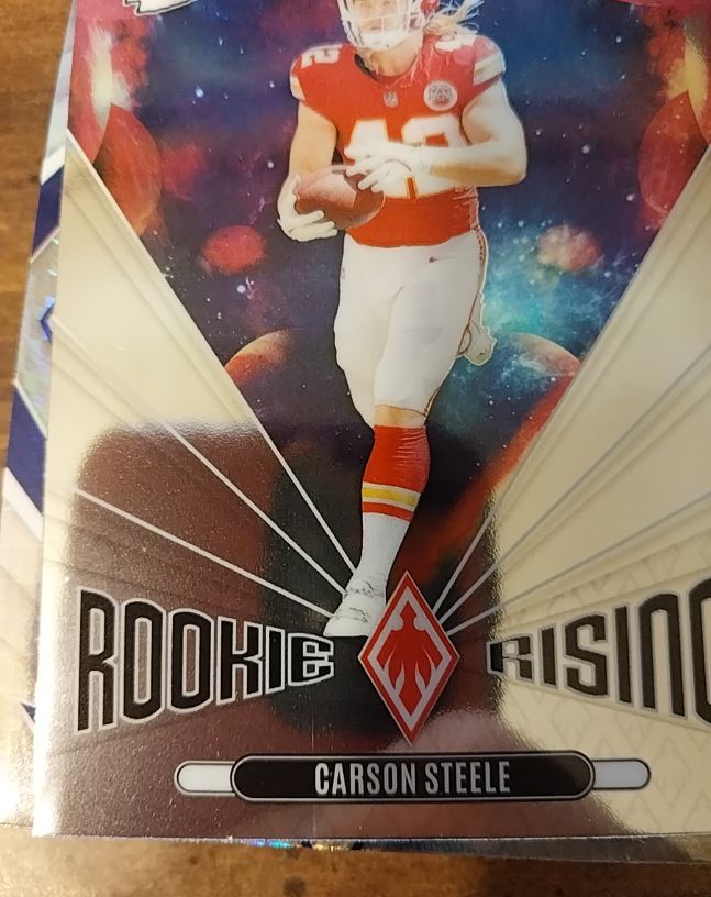 2024 Panini Phoenix Rookie Rising #RR-CSE Carson Steele — front