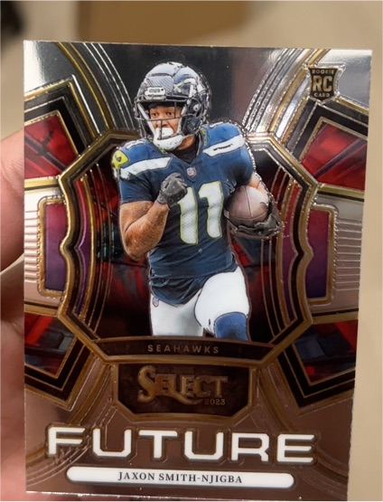 2023 Panini Select #FUT-JSN Jaxon Smith-Njigba — front