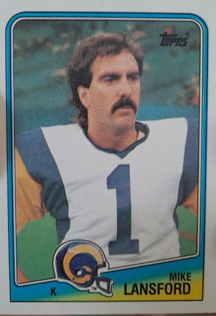 1988 Topps #292 Mike Lansford — front