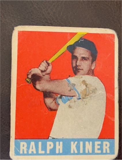 1948 Leaf #91 Ralph Kiner — front