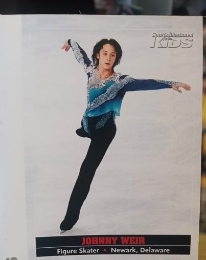 Johnny Weir #460 Ice Figure Skater Sports Illustrated for Kids SI For Kids — front