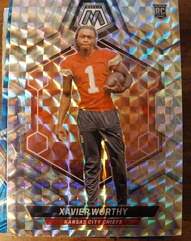 2024 Panini Mosaic #328 Xavier Worthy — front
