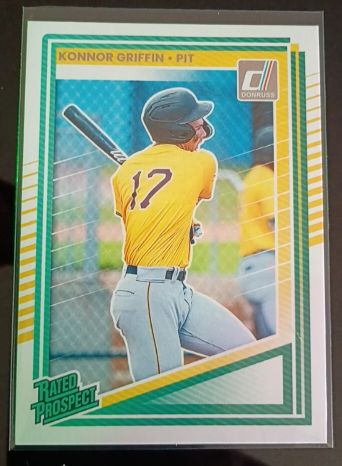2025 Donruss #123 Konnor Griffin — front