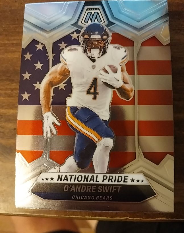 2024 Panini Mosaic #260 D'Andre Swift National Pride — front