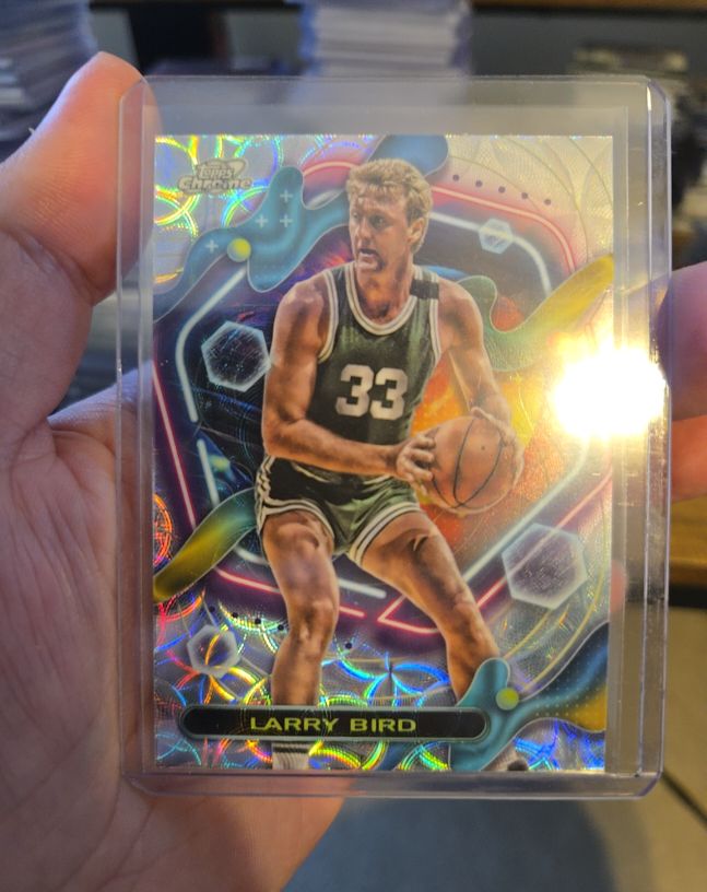 2023-24 Topps Cosmic Chrome #8 Larry Bird — front