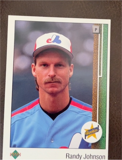 1989 Upper Deck #25 Randy Johnson — front