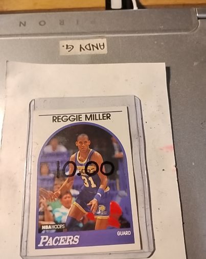 1989 NBA Hoops #29 Reggie Miller — front