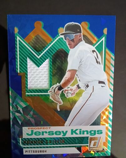 2025 Donruss Prospect Jersey Kings #PJK-KG Konnor Griffin — front