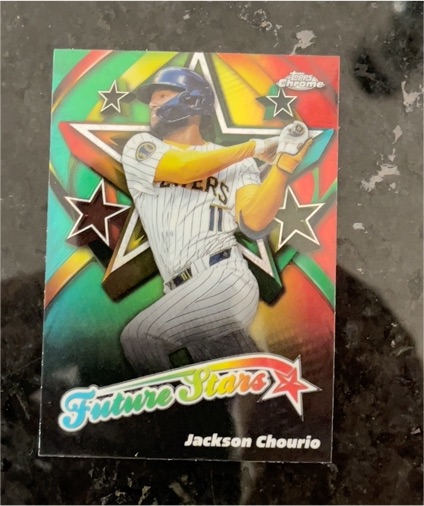 2025 Topps Chrome Future Stars #FS-4 Jackson Chourio — front