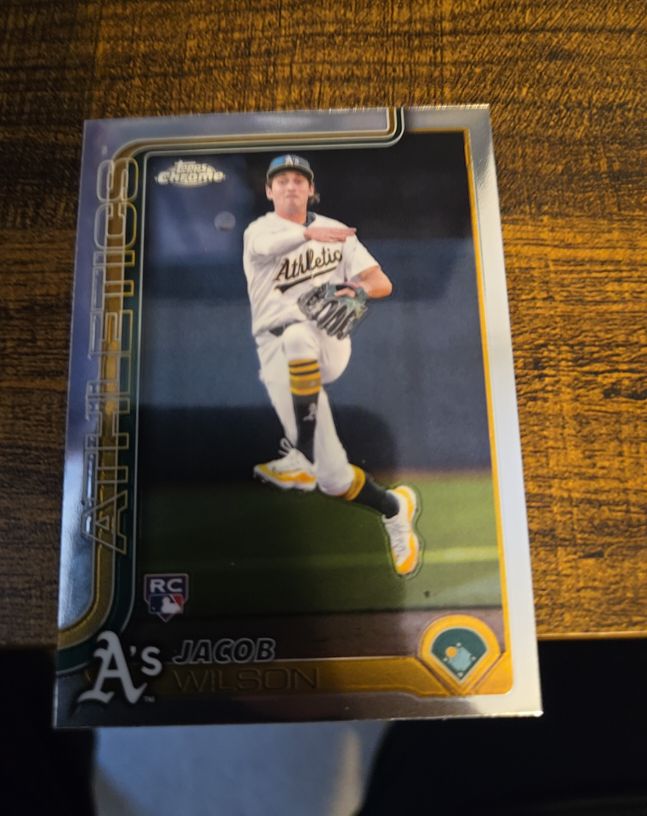 2025 Topps Chrome #96 Jacob Wilson — front