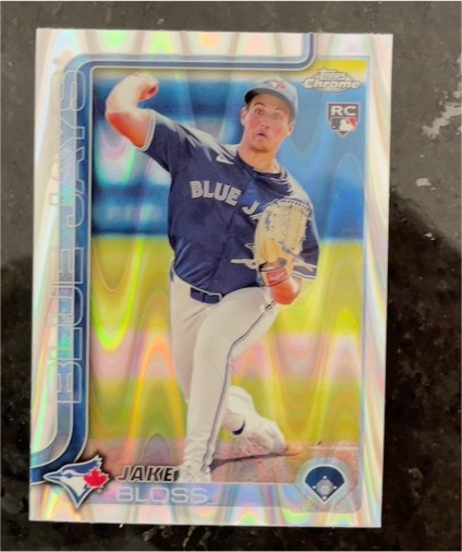2025 Topps Chrome #188 Jake Bloss — front