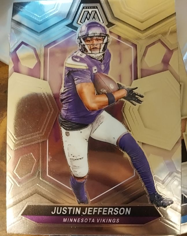 2024 Panini Mosaic #143 Justin Jefferson — front