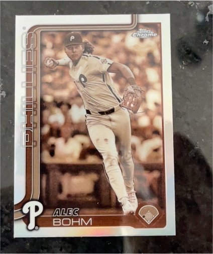 2025 Topps Chrome #57 Alec Bohm — front