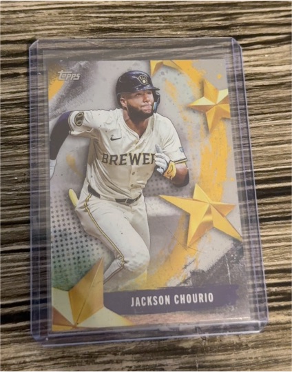 2025 Topps Series 2 Stars of MLB #SMLB-44 Jackson Chourio — front