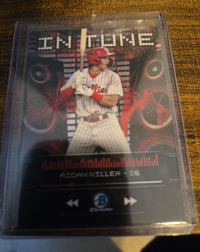 2024 Bowman Draft Chrome In Tune #IT-19 Aidan Miller — front