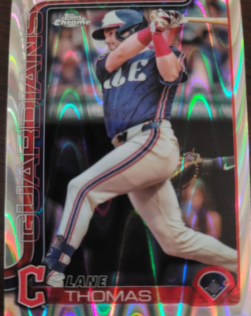 2025 Topps Chrome #3 Lane Thomas — front