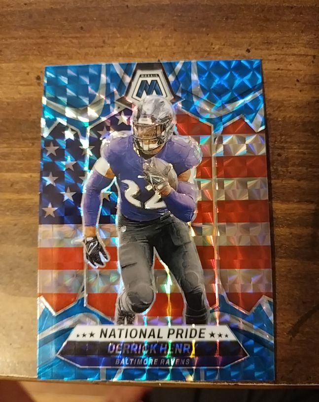 2024 Panini Mosaic #257 Derrick Henry National Pride — front