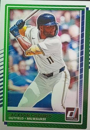 2025 Donruss #99 Jackson Chourio — front