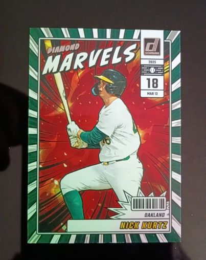 2025 Panini Donruss Diamond Marvels #2 Nick Kurtz — front